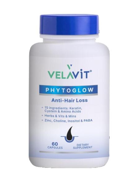 Velavit Phytoglow Anti Hair Loss 60 Kapsül - VELAVIT