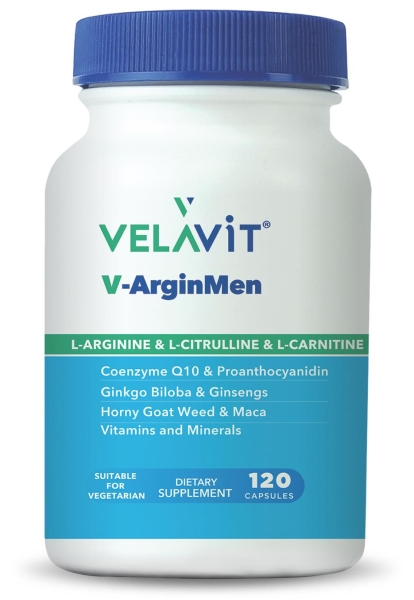 Velavit V-ArginMen 120 Kapsül - VELAVIT