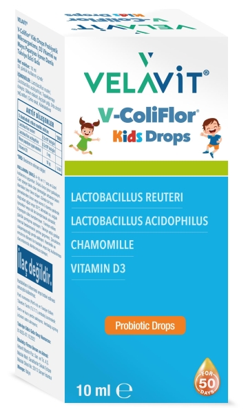 Velavit V-ColiFlor Kids Drops 10 ml - VELAVIT