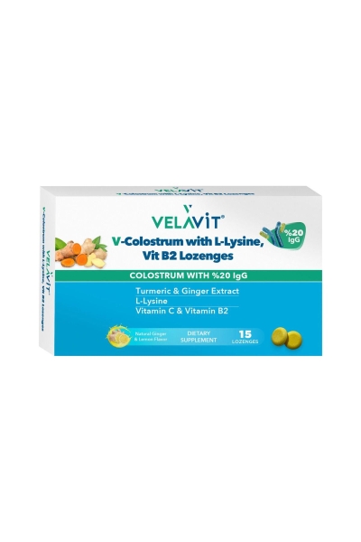 Velavit V-Colostrum Pastil 15 Adet - VELAVIT