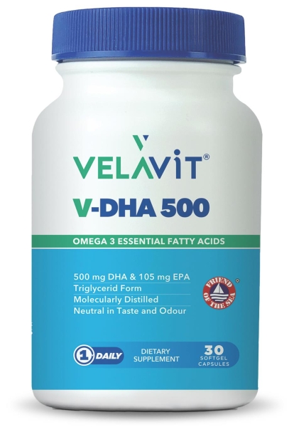 Velavit V-Dha 500 30 Kapsül - VELAVIT