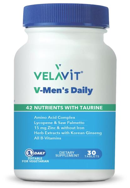 Velavit V-Mens Daily 30 Tablet - VELAVIT
