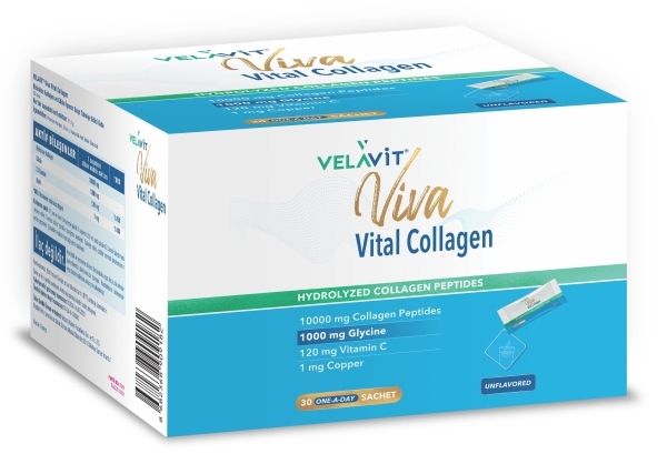 Velavit Viva Vital Collagen Toz Takviye Edici Gıda 30 Saşe - VELAVIT