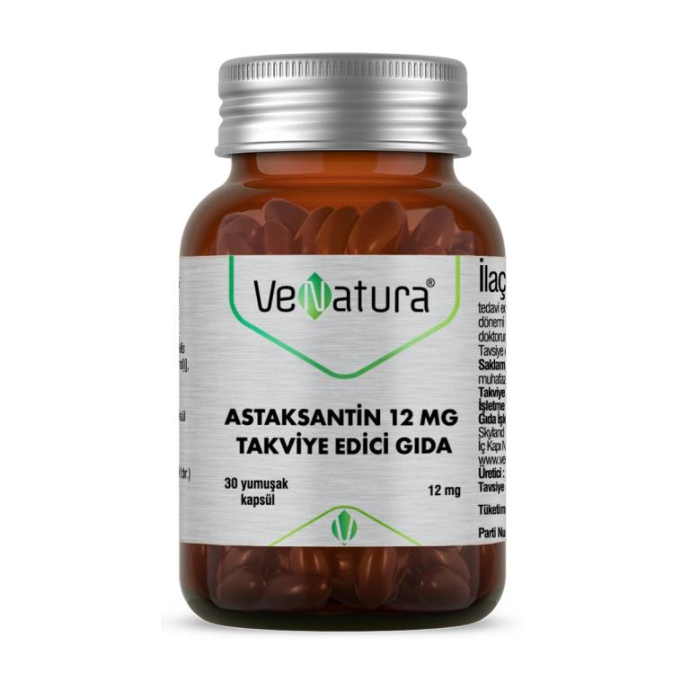 VeNatura Astaksantin 12 mg 30 Kapsül - 1