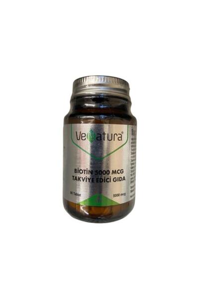 VeNatura Biotin 5000 mcg 90 Tablet - VENATURA