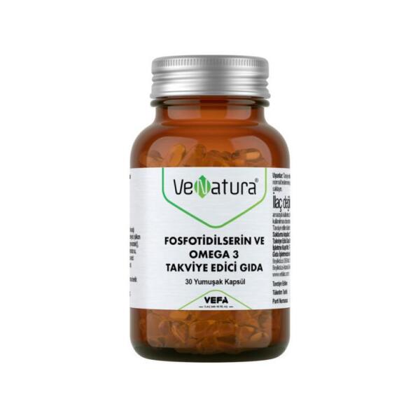 VeNatura Fosfotidilserin ve Omega 3 30 Kapsül - VENATURA
