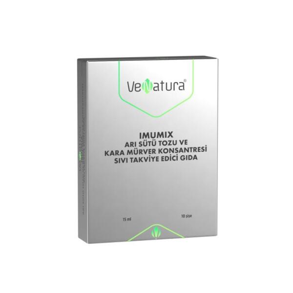 Venatura Imumix Arı Sütü Tozu ve Kara Mürver Damla 15ml - VENATURA