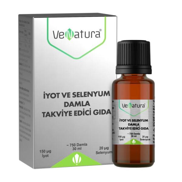 VeNatura İyot ve Selenyum Damla 30 Ml - VENATURA