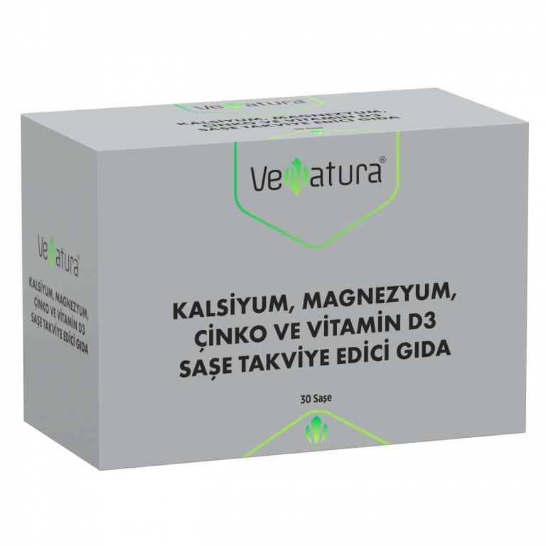 Venatura Kalsiyum, Magnezyum, Çinko Ve Vitamin D3 30 Saşe - 1