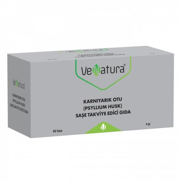 VeNatura Karnıyarık Otu (Psyllium Husk) 60 Saşe - VENATURA