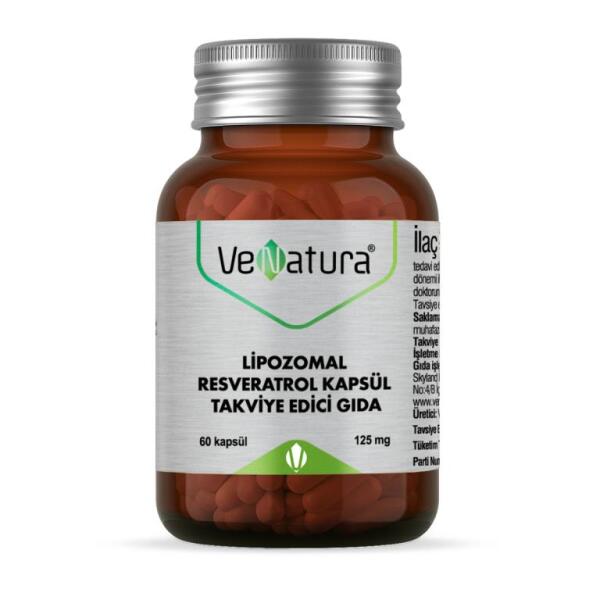 VeNatura Lipozomal Resveratrol 60 Kapsül - VENATURA