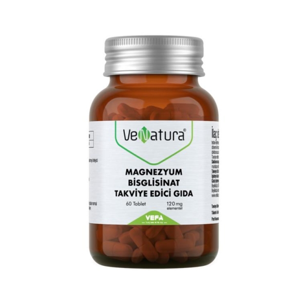 Venatura Magnezyum Bisglisinat 60 Tablet - VENATURA