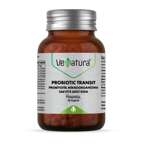 Venatura Probiotic Transit 30 Kapsül - VENATURA