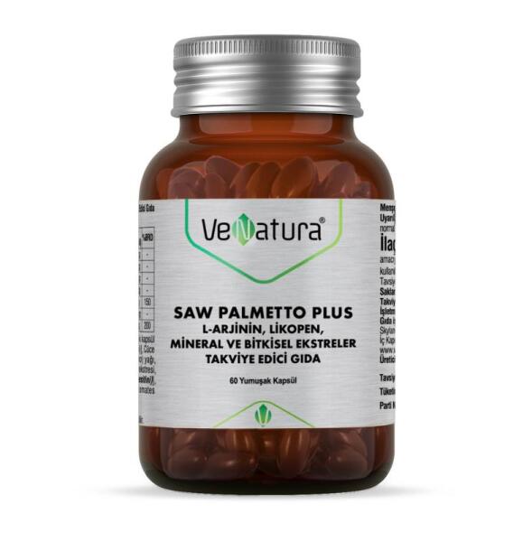Venatura Saw Palmetto Plus 60 Kapsül - VENATURA