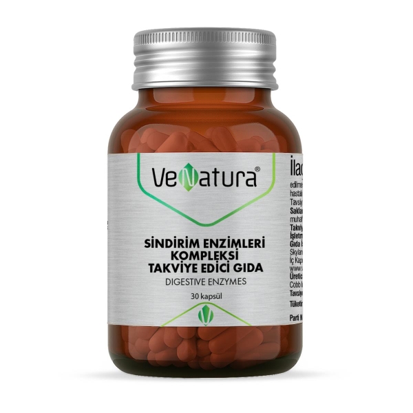 VeNatura Sindirim Enzimleri Kompleksi 30 Kapsül - VENATURA