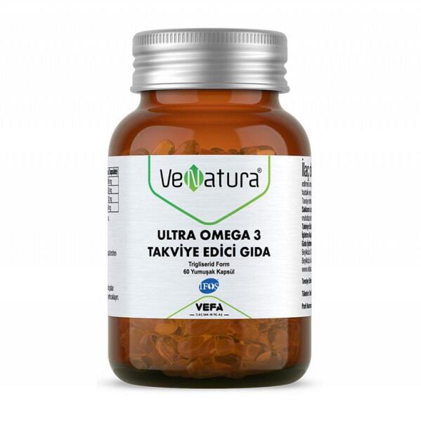 Venatura Ultra Omega 3 60 Kapsül - VENATURA