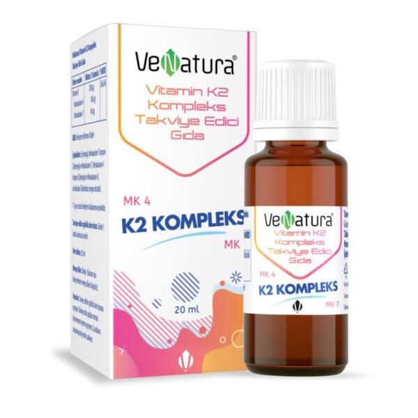 VeNatura Vitamin K2 Kompleks 20 ml - VENATURA