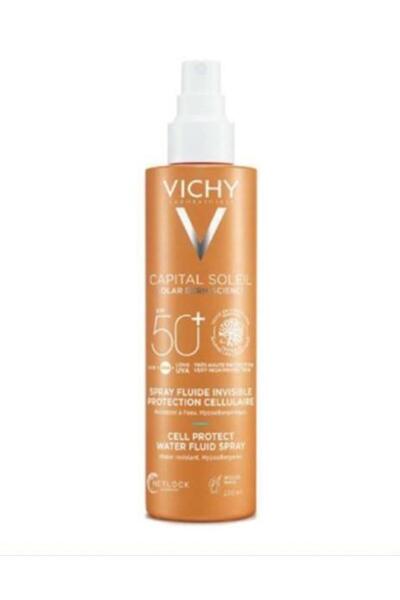Vichy Capital Soleil SPF50 Cell Protect Water Fluid Spray 200 ml - VICHY
