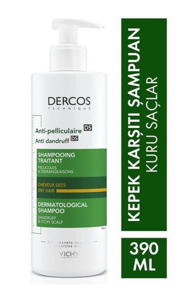Vichy Dercos Anti-Pelliculaire Dandruff Kepek Karşıtı Şampuan 390 Ml Kuru Saçlar - VICHY