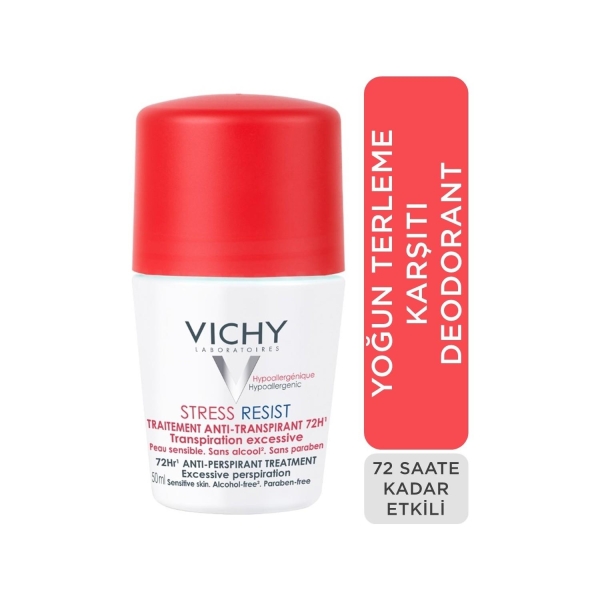 Vichy Stress Resist Terleme Karşıtı Deodorant Yoğun Terleme 50 ml - 1