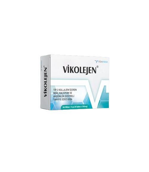 Vikolejen Tip 2 Collagen 30 Tablet - TEDAFARMA