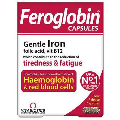 Vitabiotics Feroglobin 30 Kapsül - VİTABİOTİCS