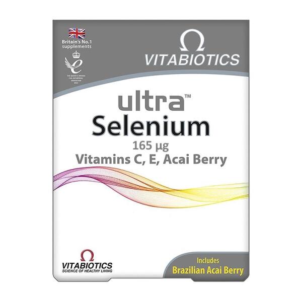 Vitabiotics Ultra Selenium 165 mg 30 Tablet - VİTABİOTİCS