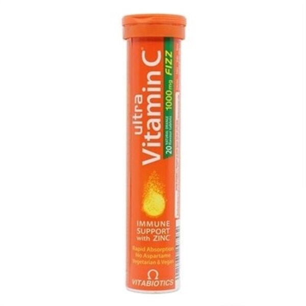 Vitabiotics Ultra Vitamin C 1000 mg 20 Efervesan Tablet - VİTABİOTİCS
