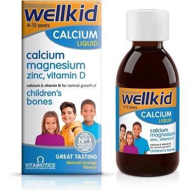 Vitabiotics Wellkid Calcium Liquid Şurup 150 ml - VİTABİOTİCS
