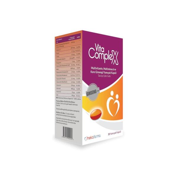 VitaComplex Multivitamin&Mineral 30 Kapsül - THENDOJEN