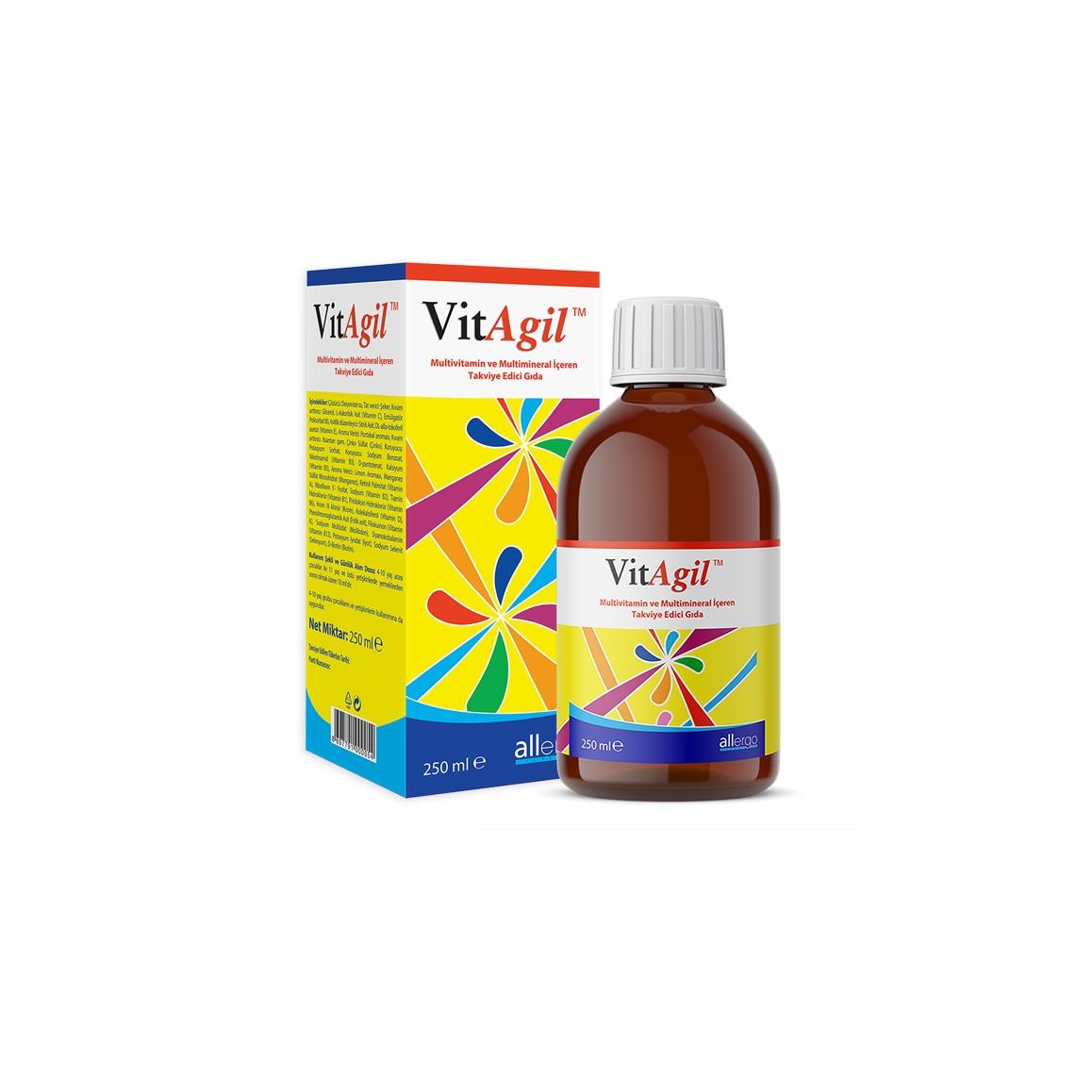 VitAgil Multivitamin Şurubu 250 ml - 1