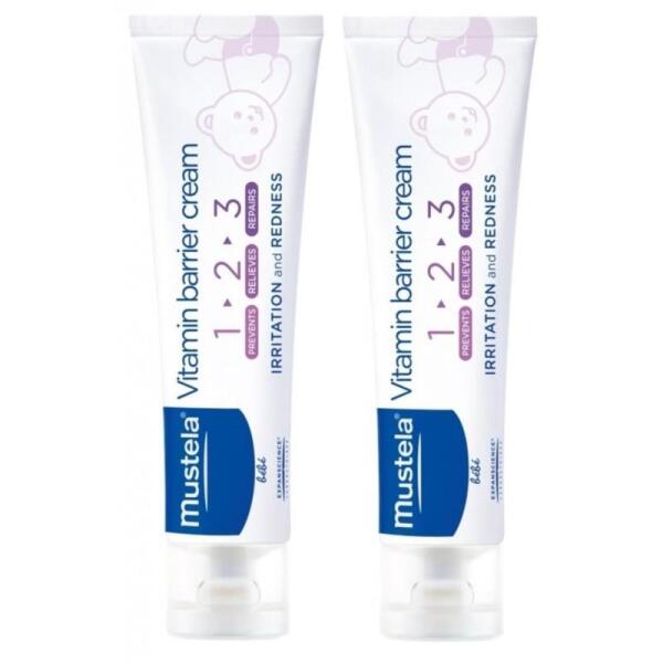 Vitamin Barrier Cream 1.2.3 100 ml 2 li Pişik Kremi 100 ml - MUSTELA