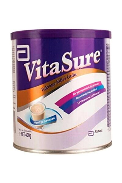 Vitasure Takviye Edici Gıda Vanilyalı 400 gr - VİTASURE