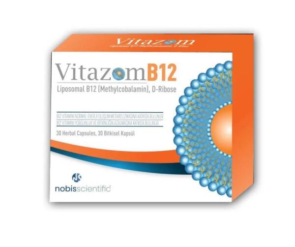 Vitazom Lipozomal B12 30 Kapsül - NOBIS