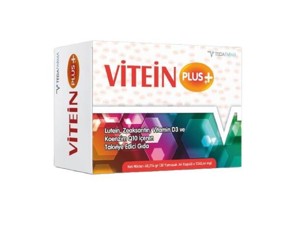 Vitein Plus 30 Yumuşak Jel Kapsül - TEDAFARMA