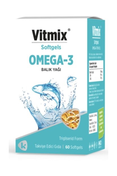 Vıtmix Omega 3 Soft Gels 30 Kap - BIANCO PHARMA