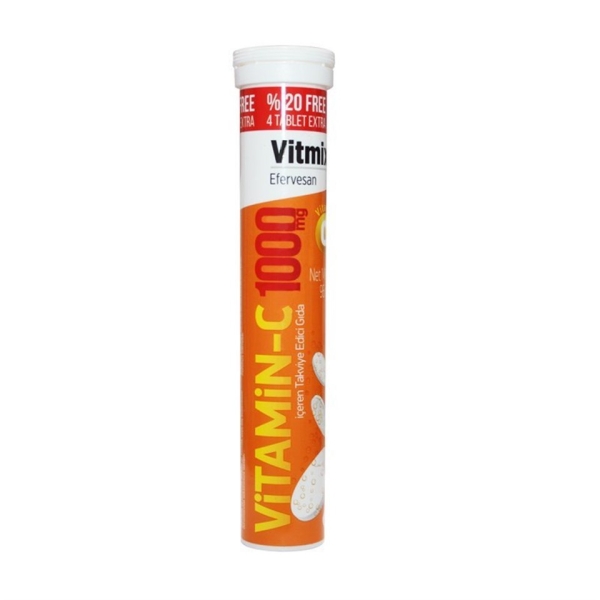 Vitmix Vitamin C 1000Mg 24 Tablet - KOÇ İLAÇ