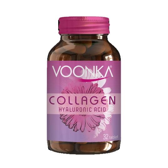 Voonka Beauty Collagen Hyaluronic Acid 32 Tablet - VOONKA
