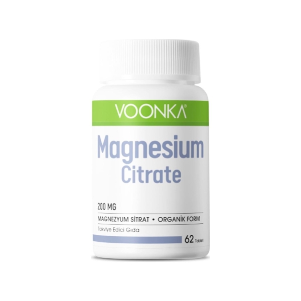 Voonka Magnesium Citrate 200 mg 62 Tablet - VOONKA