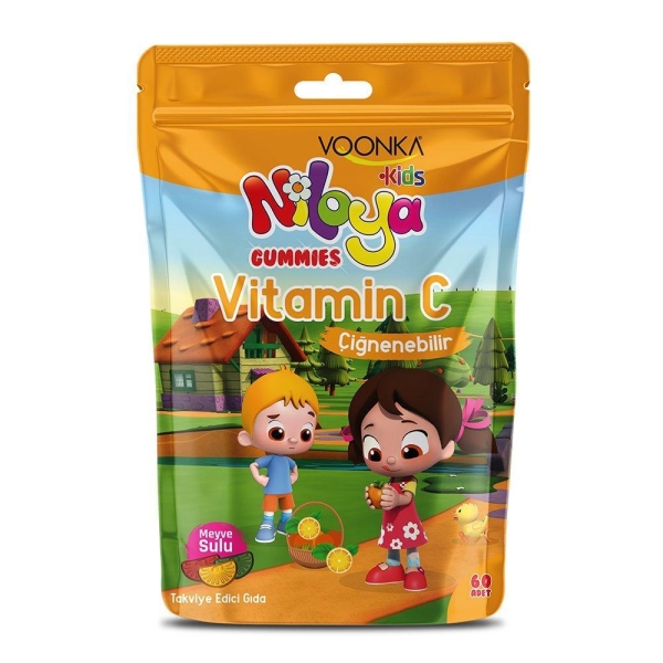 Voonka Niloya Vitamin C 60 Çiğneme Tableti - VOONKA