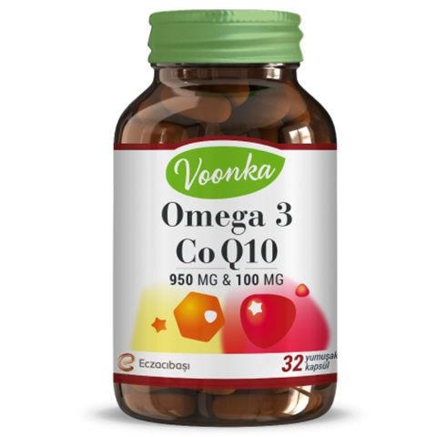 Voonka Omega 3 CoQ-10 32 Kapsül - VOONKA
