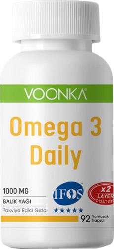 Voonka Omega 3 Daily 92 Kapsül - VOONKA
