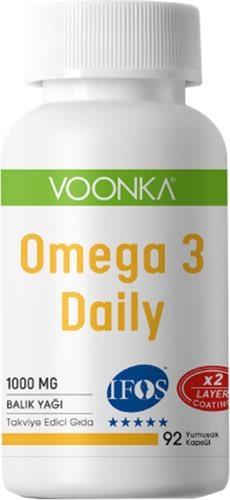 Voonka Omega 3 Daily 92 Kapsül - 1
