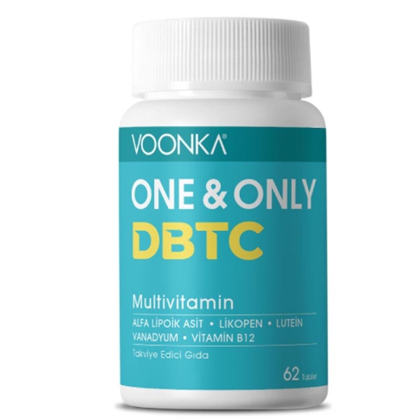 Voonka One Only DBTC Multivitamin 62 Tablet - VOONKA