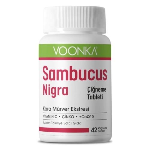 Voonka Sambucus Nigra 42 Çiğneme Tablet - VOONKA