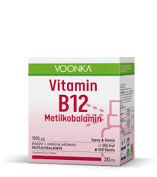 Voonka Vitamin B12 Metilkobalamin 20 ml - VOONKA