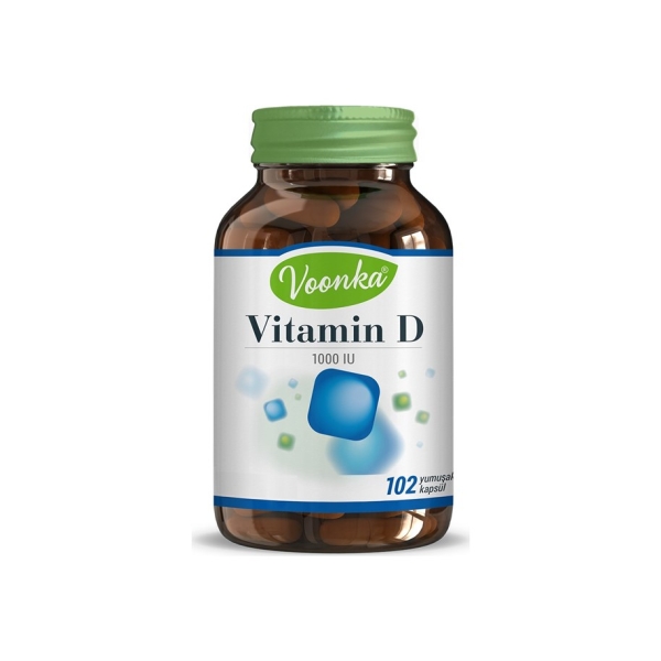 Voonka Vitamin D 1000 IU 102 Tablet - VOONKA
