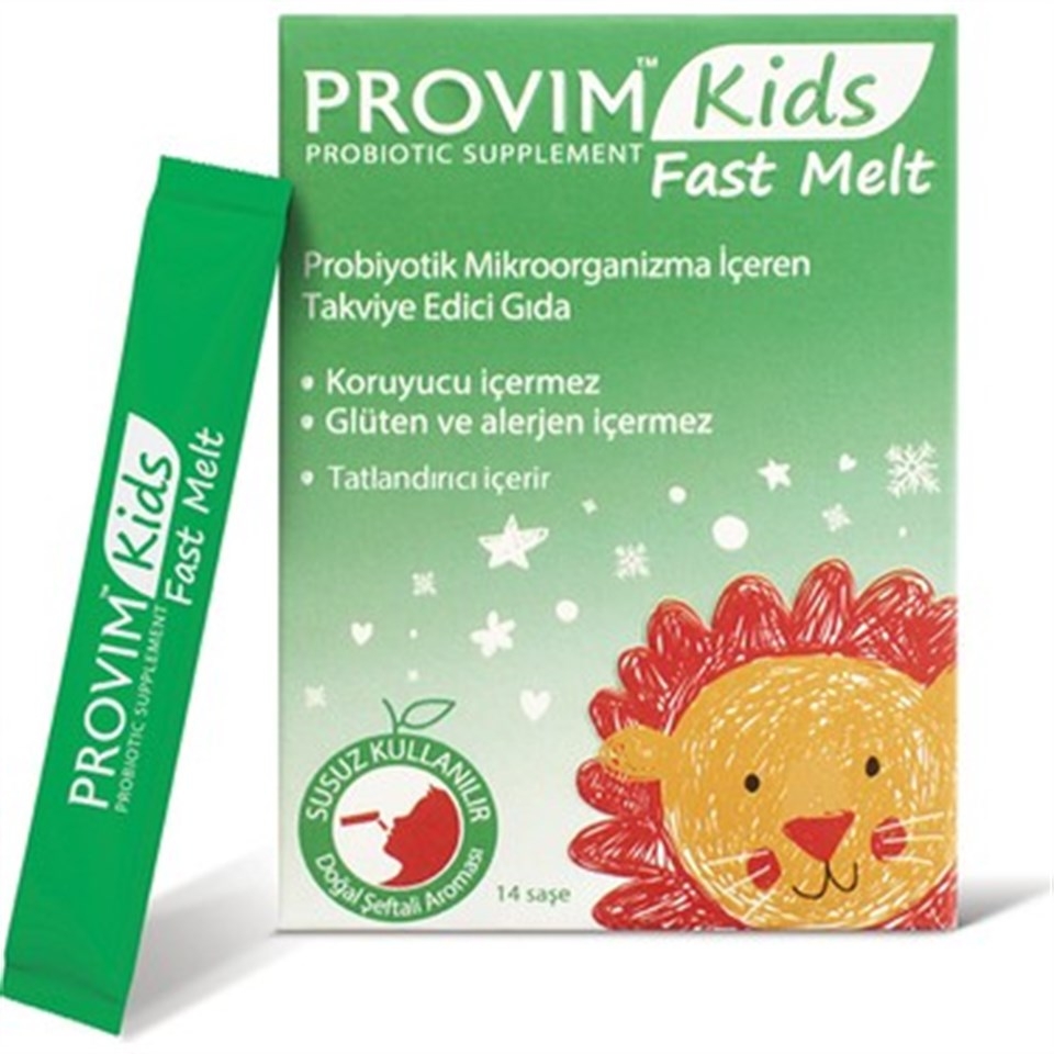 Wellcare Provim Kids Fast Melt 14 Saşe - 1