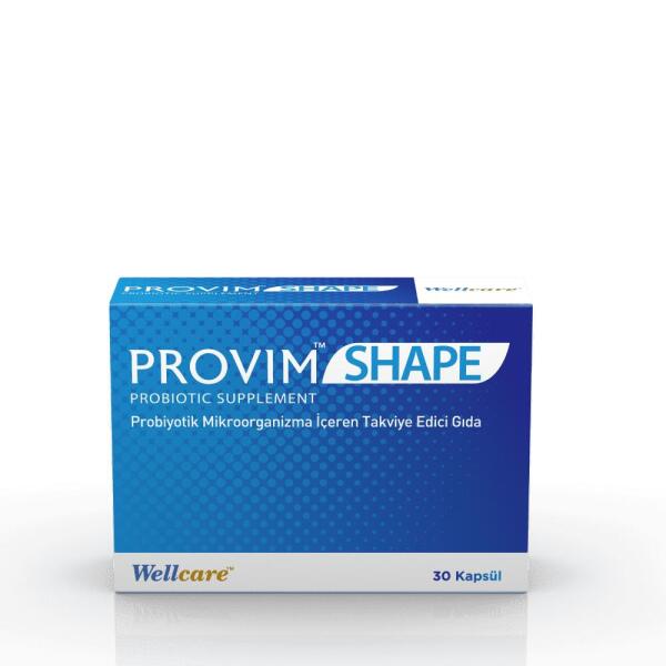 Wellcare Provim Shape Probiyotik 30 Kapsül - WELLCARE