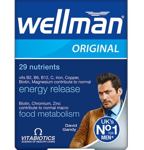 Vitabiotics Wellman Erkek İçin 30 Tablet - VİTABİOTİCS